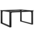 vidaXL Nohy konferenčného stolíka O-rám 70x60x43 cm oceľ