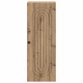 vidaXL Nástenná skrinka 33 x 34,5 x 90 cm Kompozitné drevo Dub artisan