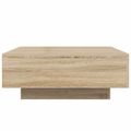 vidaXL Konferenčný stolík dub sonoma 80x80x31 cm drevotrieska