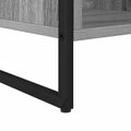 vidaXL Knižnica 68 x 30 x 108.5 cm Kompozitné drevo Sivý Sonoma