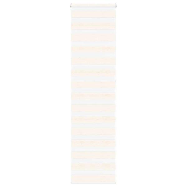 vidaXL Zebra roleta mramorová béžová 55x230 cm šírka látky 50,9 cm polyester