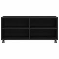 vidaXL TV skrinka 90 x 35 x 40.5 cm Čierna Kompozitné drevo