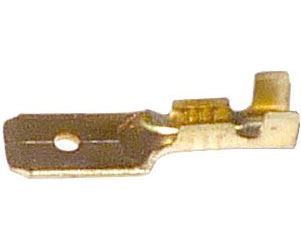 Faston-konektor 6,3 mm neizolovaný, kábel do 1,5 mm²