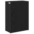 vidaXL Stojan na slnečník s úložiskom Čierny dub 40 x 20 x 55,5 cm