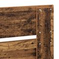 vidaXL Rám postele Staré drevo 100 x 200 cm Masívne borovicové drevo