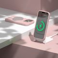 Etteri Silikónové puzdro pre iPhone 11 svetloružové
