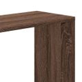 vidaXL Knižnica 5 políc hnedý dub 45x23,5x162,5 cm kompozitné drevo