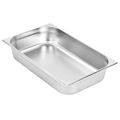 vidaXL Gastronádoby 4 ks, GN 1/1, 100 mm, nehrdzavejúca oceľ