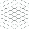 vidaXL Hexagonálny plot 0,6 x 10 m PVC Zelená