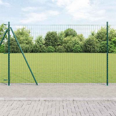 vidaXL Zvarené drôtené pletivo s betónovým základom 25 x 1,2 m (Š x V)