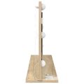 vidaXL Toaletné zrkadlo Sonoma dub 80 x 45 x 18 cm Obdĺžnikový