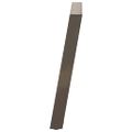 vidaXL Nohy k jedálenskému stolu v tvare U, 2 ks, prírodná oceľ, 70 x (72-73) cm, oceľ