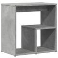 vidaXL Príručné stolíky 2 ks betónové sivé 50x30x50cm kompozitné drevo