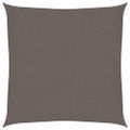 vidaXL Tieniaca plachta 160 g/m², antracitová 2,5x2,5 m, HDPE