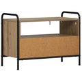 vidaXL TV skrinka 67,5 x 33 x 50 cm Dub artisan Kompozitné drevo