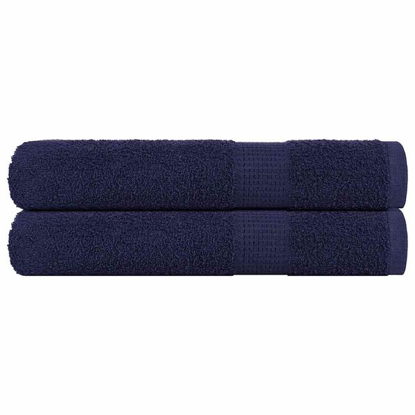 vidaXL Saunové osušky FROGN 2 ks námornícka modrá 80x200 cm 360 g/m²