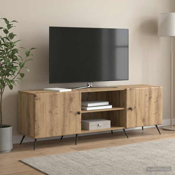 vidaXL TV skrinka Dub artisan 150 x 31 x 50 cm Kompozitné drevo