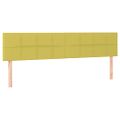 vidaXL Boxspring posteľ s matracom zelená 160x200 cm látka