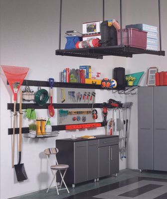 Závesný systém G21 BlackHook large shelf 60 x 19 x 42 cm