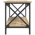 vidaXL Bočný stolík dub sonoma 55x38x45 cm spracované drevo