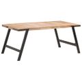vidaXL Jedálenský stôl 180x90x76 cm mangovníkový masív