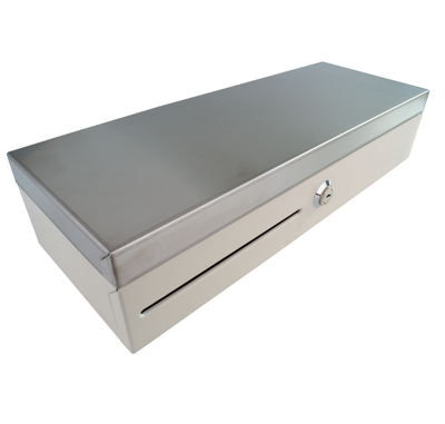Pokladničná zásuvka flip-top FT-460C3 - s kab, biela