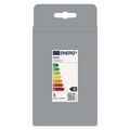 LED žiarovka DECO SMOKED G95 / E27 / 4,5 W (19 W) / 180 lm / flame