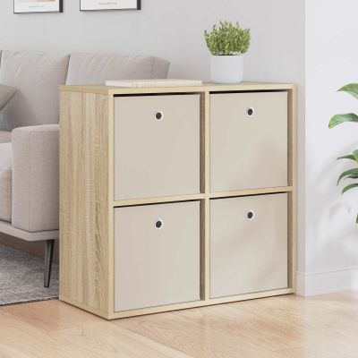 vidaXL Servírovacia skriňa so zásuvkou Sonoma dub 68,5 x 32 x 67 cm
