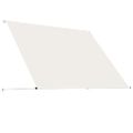 vidaXL Zaťahovacia markíza 200x150 cm krémová