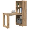 vidaXL Stôl Remeselný dub Kompozitné drevo 122 x 67 x 145 cm