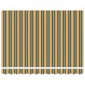 vidaXL Sklopná markíza Zelená a žltá 350 x 250 cm Polyester