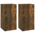 vidaXL TV skrinky 2 ks dymový dub 30,5x30x60 cm spracované drevo