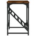 vidaXL Regál na topánky dymový dub 90x30x45 cm kompozitné drevo