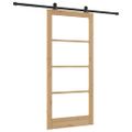 vidaXL Posuvné dvere ORKDAL Prírodná 93 x 202 cm