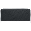 vidaXL Obal na nábytok Jednofarebný Čierna 240 x 140 x 90 cm 210D