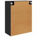 vidaXL Závesná skrinka 2 ks Čierny dub 69,5 x 34 x 90 cm