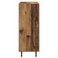 vidaXL Servírovacia skriňa Staré drevo 69,5 x 34 x 90 cm