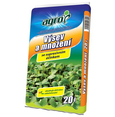 Substrát pre výsev a množenie AGRO 20l