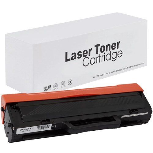 alt. toner pre HP W1106A XL HP106A XL/106X Black s čipom pre Laser Jet  MFP 135a/135w/137fnw;107a/107w  (3000 str.)