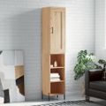 vidaXL Vysoká skrinka dub sonoma 34,5x34x180 cm spracované drevo