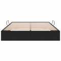 vidaXL Otomanový posteľný rám s úložiskom Čierna 140 x 190 cm Zamat