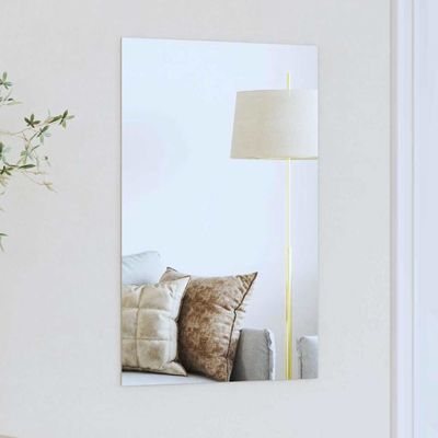 vidaXL Nástenné zrkadlo Obdĺžnikový 40 x 60 cm tvrdené sklo