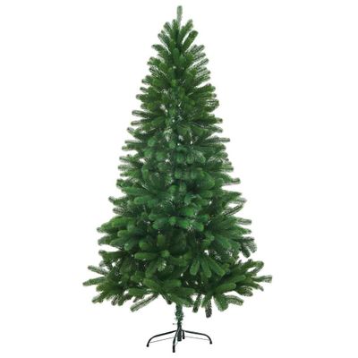 vidaXL Umelý vianočný stromček, realistické ihličie 150 cm, zelený