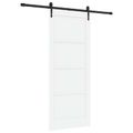 vidaXL Posuvné dvere ORKDAL 83 x 202 cm Borovicový masív