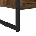 vidaXL Knižnica 99.5 x 30 x 108.5 cm Kompozitné drevo Dymová dub