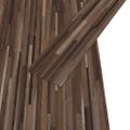 vidaXL Nesamolepiace podlahové dosky, PVC 5,26 m² 2 mm, hnedé pruhy
