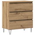 vidaXL Servírovacia skriňa Remeselný dub 60 x 35 x 70 cm