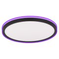 Modee Okrúhle stropné LED svietidlo CLB1BK 26+6W 3CCT+RGB 1900lm, ovládač (ML-CLB1BK)