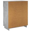 vidaXL Skrinka na topánky 73 x 38 x 87,5 cm Spracované drevo