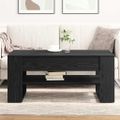 vidaXL Konferenčný stolík Čierny dub 102 x 55 x 45 cm Kompozitné drevo